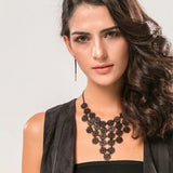 Classy Z Black Color necklace for women and girls