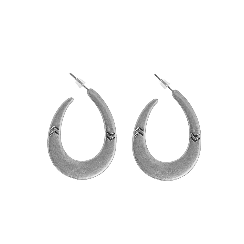 Curved Unique Fashion Earring
