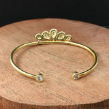 Crown Diamond Gold Imitation Bracelet