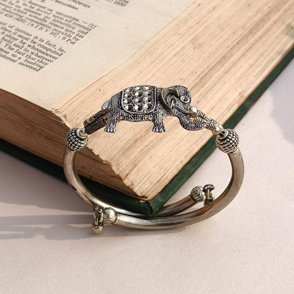 Elephant Designed Stack-able Kada Bracelet