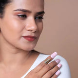 Simple Gold Plated Imitation Ring