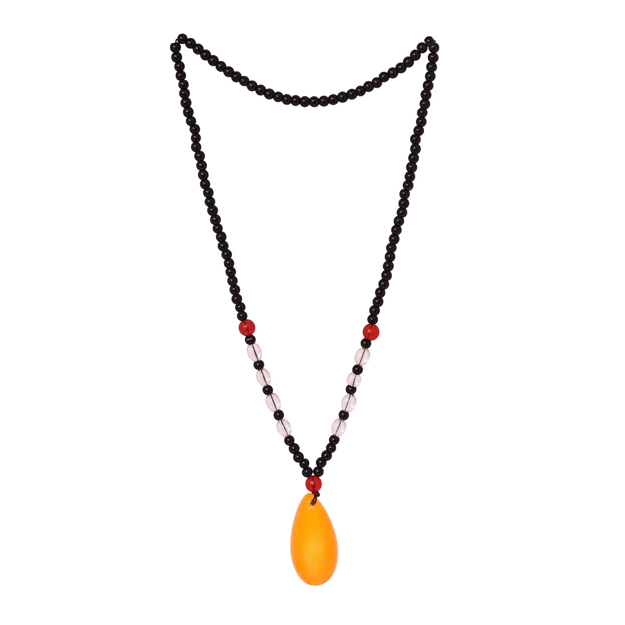Inspirational Necklaces with Yellow Oval Pendants - The Fineworld