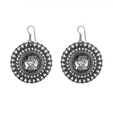 Victorian Round shaped metal danglers - The Fineworld