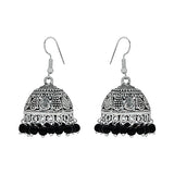 Elegant beads jhumki earrings