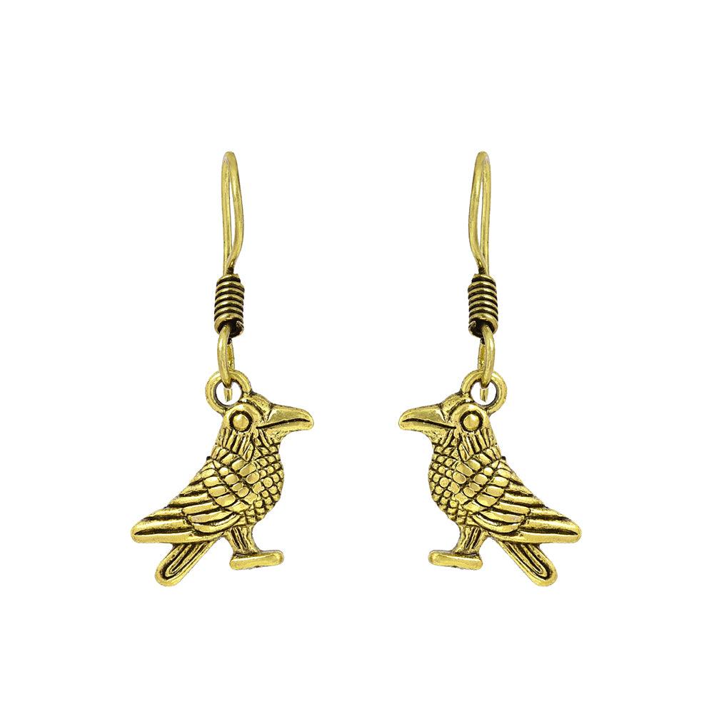 Shop Golden Drop Fish Hook Earrings, Silver Earrings