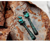 Junk Color Statement Stone Earring
