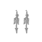Shimmery stone earrings