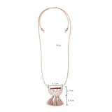 Copper Color Long Necklaces For Girls