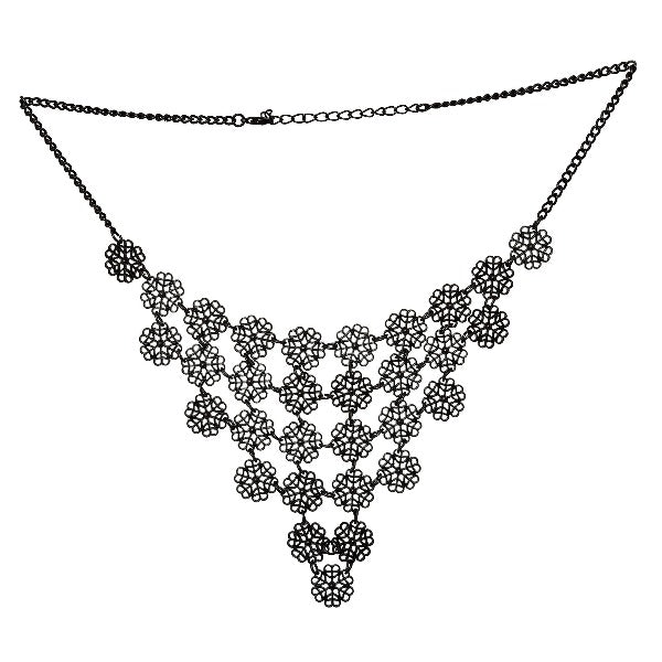 Classy Z Black Color necklace for women and girls