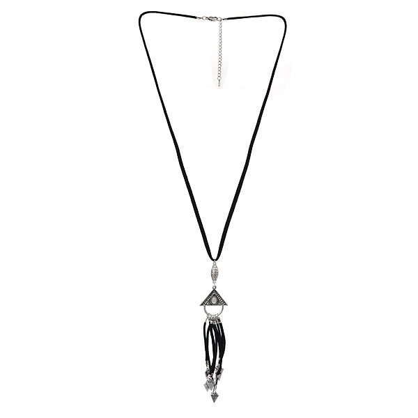 Trendy bronze necklace online with Boho pendant
