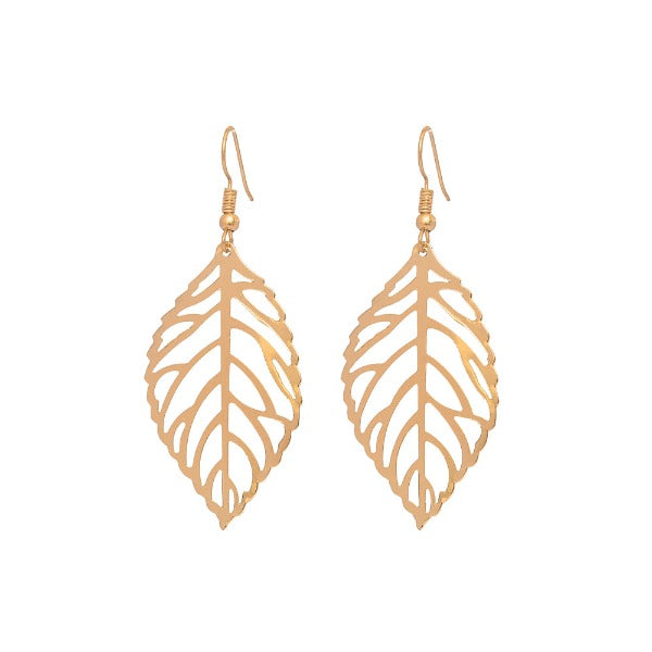 Golden Leaf Earring