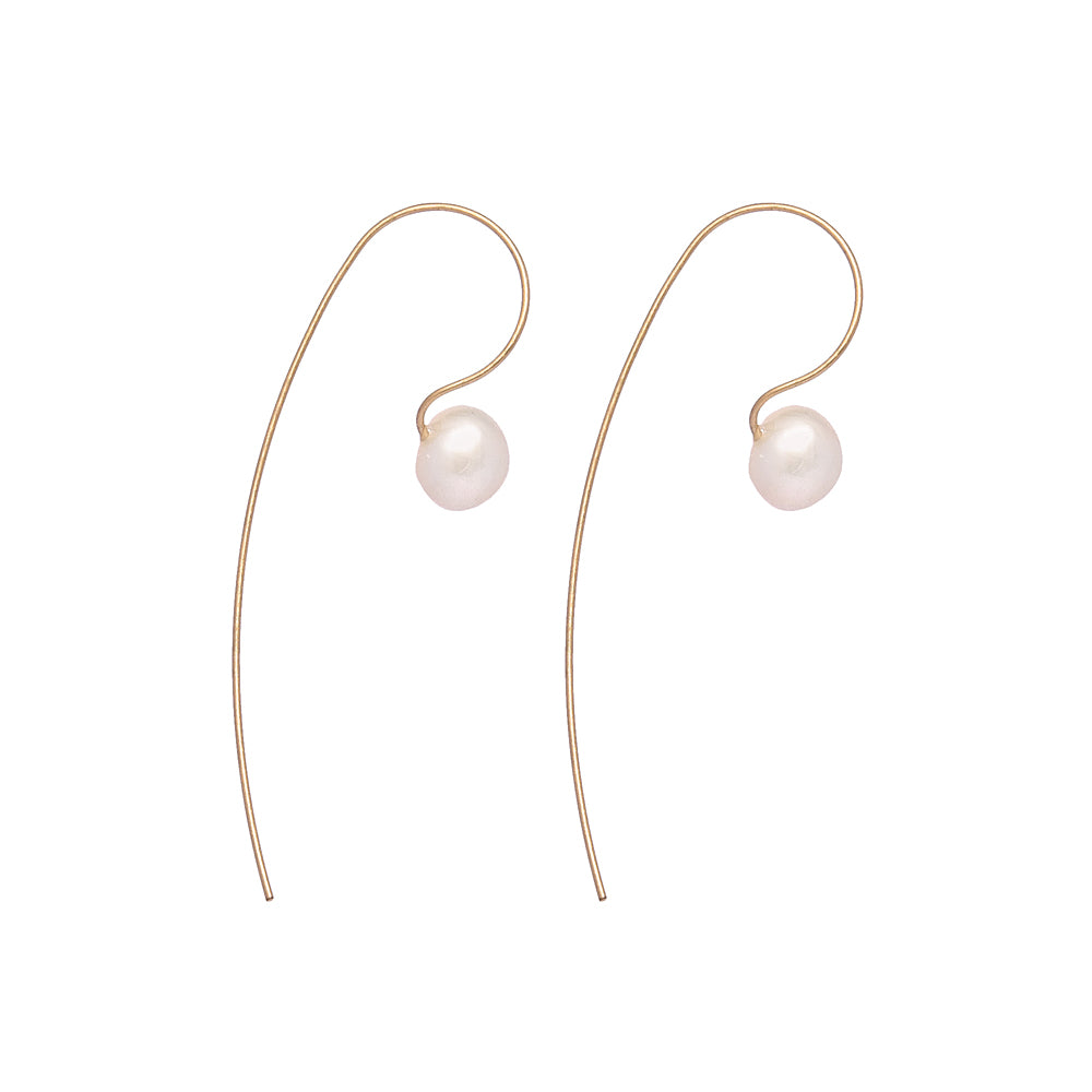 Freshwater pearl earrings for girls