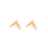 Triangle Shaped Stud Earring