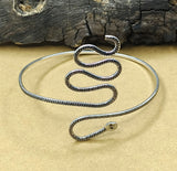 Upper Snake Arm Cuff Bracelet
