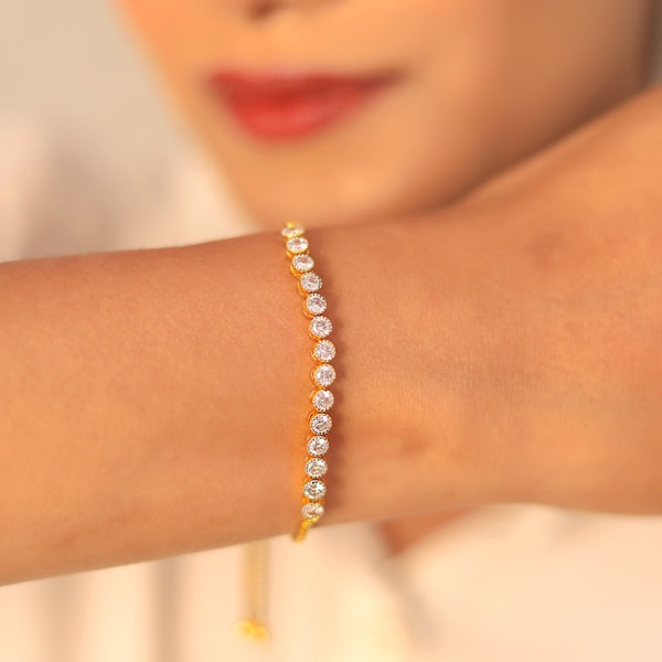 Artificial Diamonds Imitation Bracelets