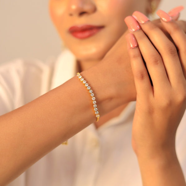 Artificial Diamonds Imitation Bracelets