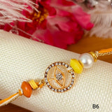 Unique Evil Eye Rakhi With Stone