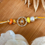 Unique Evil Eye Rakhi With Stone