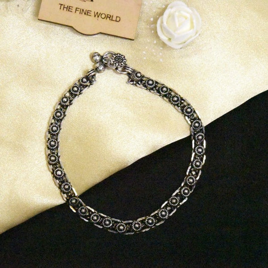 Traditional German Silver Anklets