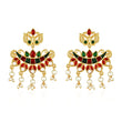 Mughal design Chandbali Earrings