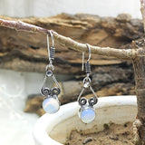 Tear Drop Gemstone Earrings