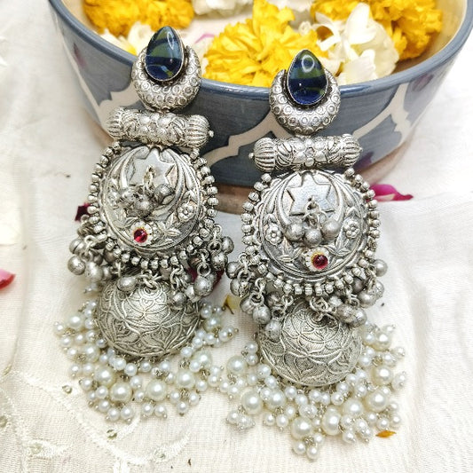 Traditional Long Jhumka Earrings