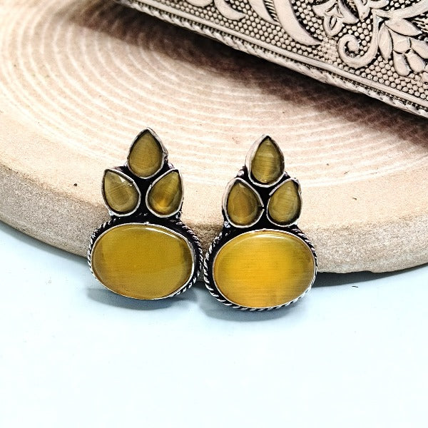 Handmade Stone Kundan Earring