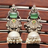 Pearl Beaded Long Jhumka