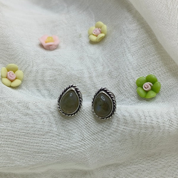 Gemstone Tiny Studs Earring