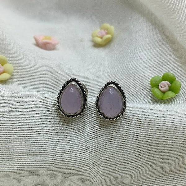 Gemstone Tiny Studs Earring