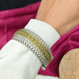 Latest Dual Tone Kada Bangle - Single