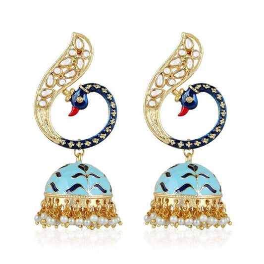 Peacock Design Earring