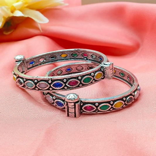 Light weight multi color chudi kada - single