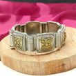 Dual Tone Trendy Kada Bangle - Single