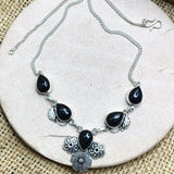 Black Onyx Chain Necklace