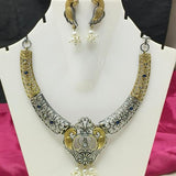 Latest Design Dual Tone Necklace