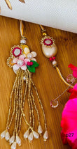 Long Handmade Work Pair Rakhi