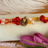 Antique Color Ganesh Charm Rakhi