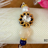 Stylish and Sparkling Diamond Rakhi