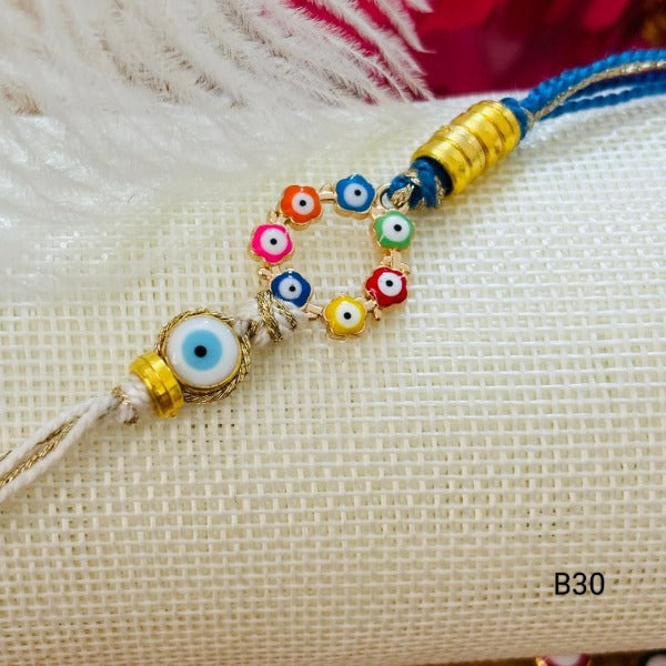 Protective Evil Eye Handmade Rakhi