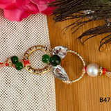 Eco-Friendly Round Charm Rakhi