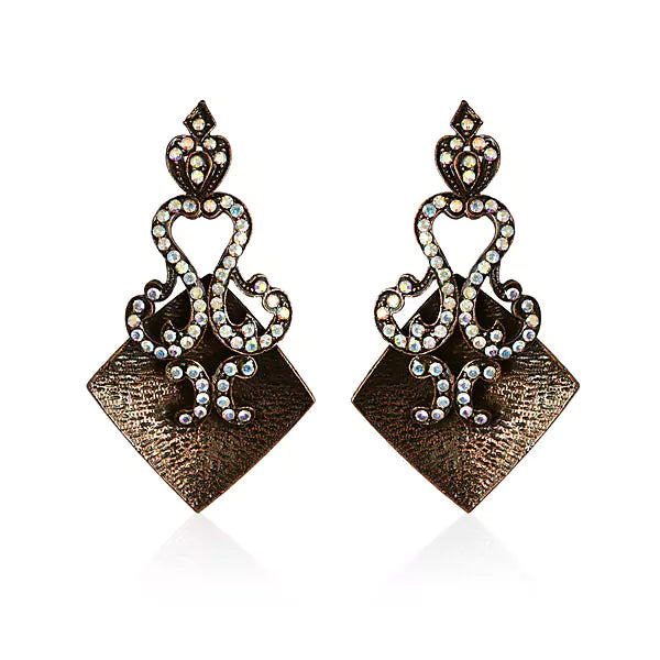 Vintage copper earrings