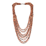 Peach Chunky Necklace