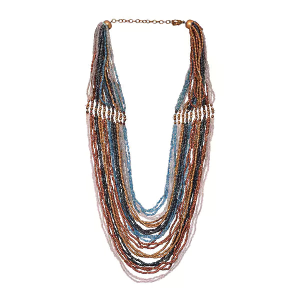 Radiant Multi-Color Chunky Necklace
