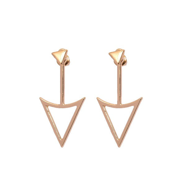 Classy Golden Arrown Stud Earring - The Fineworld