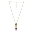 Long Necklace with Geometric Pattern - The Fineworld