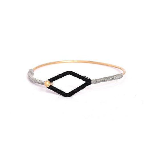 Thin wrapped Gold Plated Bracelet - The Fineworld