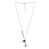 Necklace for women in silver color finish  - Mix - The Fineworld