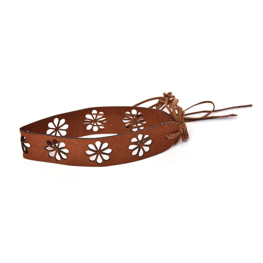 Handcrafted Fashion jewelry choker style  - Brown - The Fineworld