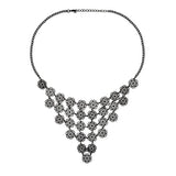 Classy Z Black Color necklace for women and girls - The Fineworld